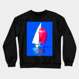 The Red Spinnaker ! Crewneck Sweatshirt